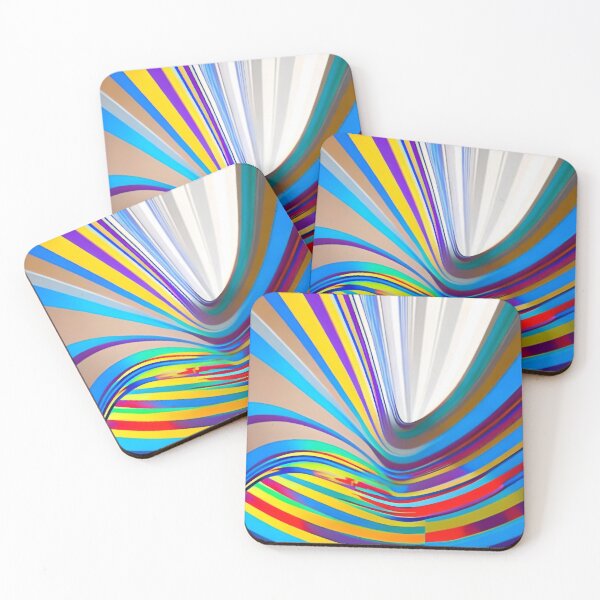 Item preview, work of colorful and soft moving lines designed and sold by Nervakwzk.