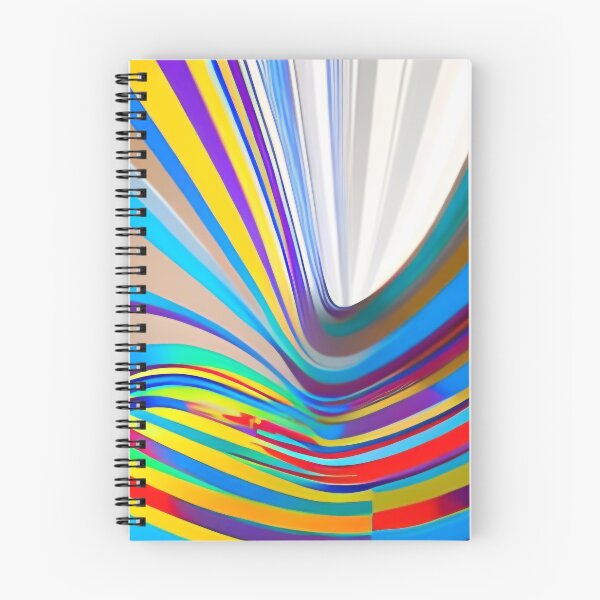 Item preview, work of colorful and soft moving lines designed and sold by Nervakwzk.