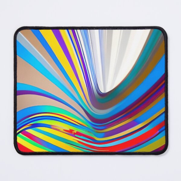 Item preview, work of colorful and soft moving lines designed and sold by Nervakwzk.