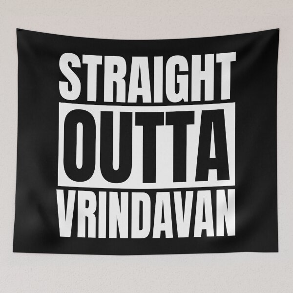 Item preview, Straight Outta Vrindavan designed and sold by xKRISHNACOREx.