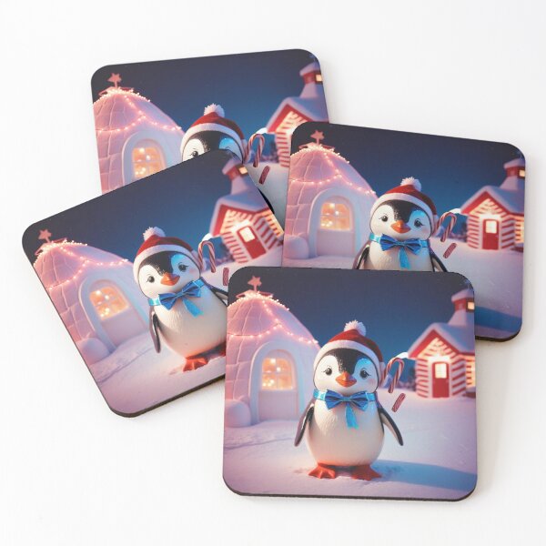 Item preview,  Christmas Series: Adorable Little Penguin Illustration designed and sold by hjian8219.