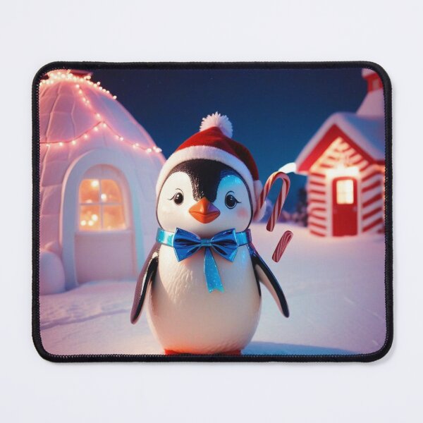 Item preview, Christmas Series: Adorable Little Penguin Illustration designed and sold by hjian8219.