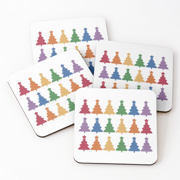 Item preview, Rainbow Christmas Tree #3 designed and sold by EunsooLee.