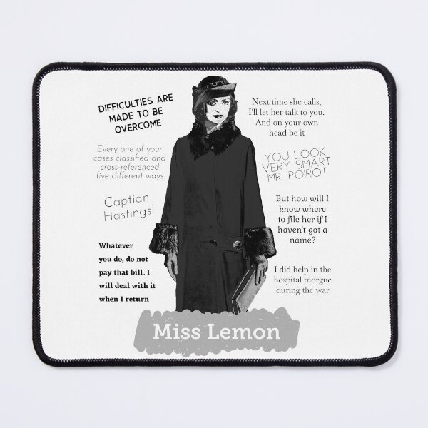 Item preview, Miss Lemon designed and sold by FunandWhimsy.