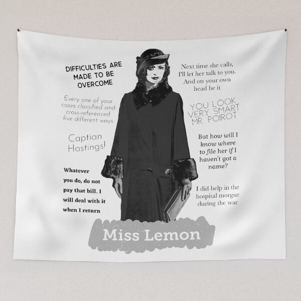 Item preview, Miss Lemon designed and sold by FunandWhimsy.