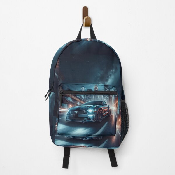 Item preview, Mustang in the City with stars and clouds. designed and sold by PistonRing.
