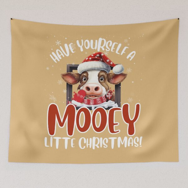 Item preview, A silly "Have yourself a MOOEY little Christmas!" designed and sold by LovesLuLu.