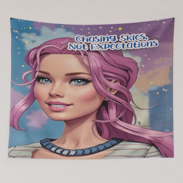 Item preview, Chasing Skies, Not Expectations Uplifting Artwork designed and sold by gleefulme.