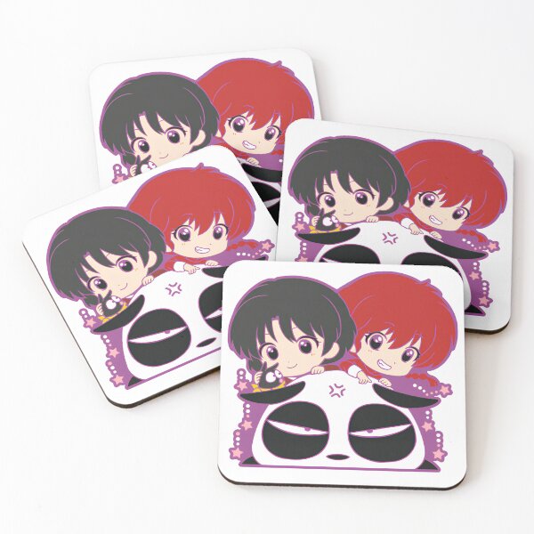 Item preview, Ranma 1/2, Akane Tendou, P-chan & Genma Saotome designed and sold by GroupieClub.
