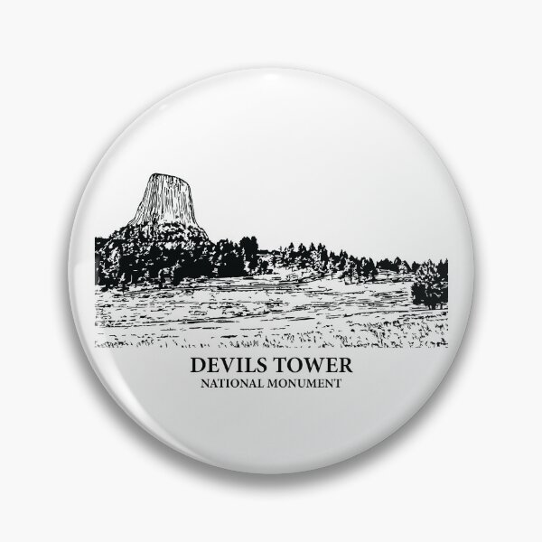 Item preview, Devils Tower National Monument designed and sold by Lakeric Cityscapes.