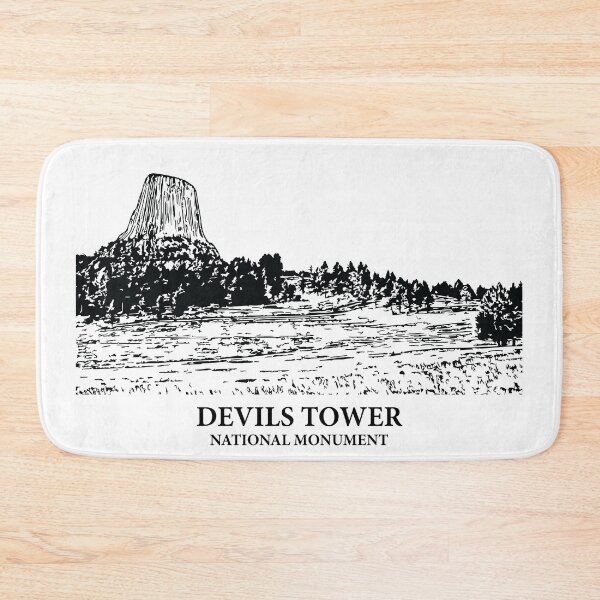 Item preview, Devils Tower National Monument designed and sold by Lakeric Cityscapes.