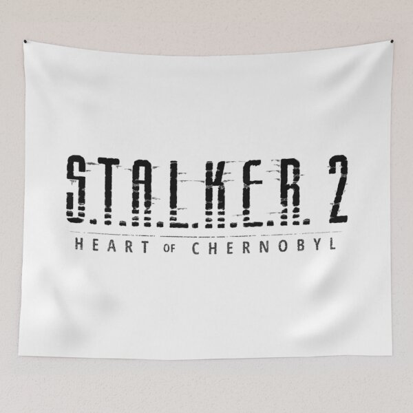 Item preview, Black S.T.A.L.K.E.R. 2: Heart of Chernobyl logo - Stalker 2 game designed and sold by Denis Epanov.