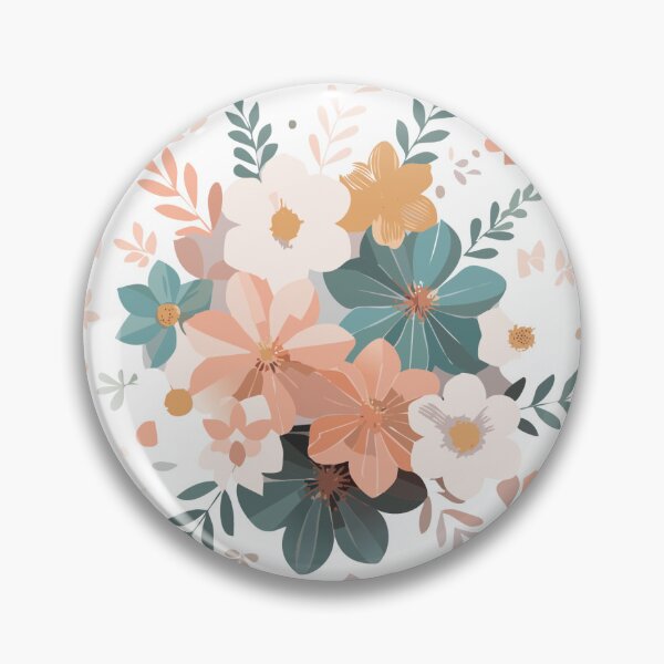 Artikelvorschau, Geometrisches neutrales Blumenstrauß-Design 02 entworfen und verkauft von LulaLinhDesigns.