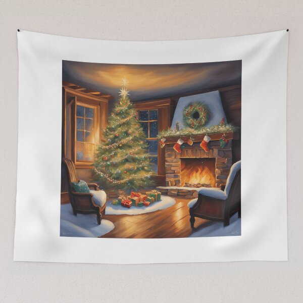 Item preview, At the Fireside designed and sold by Lilou13Magasin.