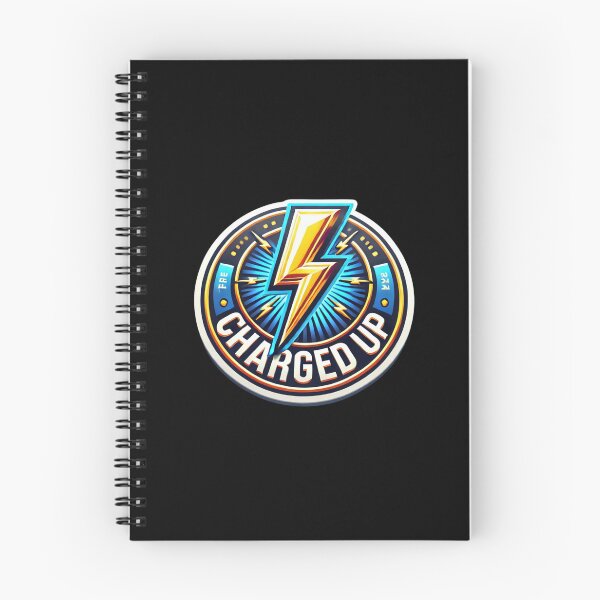Item preview, Charged Up Los Angeles Chargers Badge designed and sold by pixelpulsenyc.