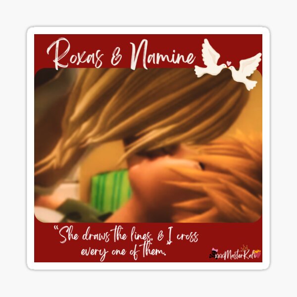 Item preview, Roxas y Namine (canal de YouTube de xxxMasterKali) designed and sold by OathkeeperSims.