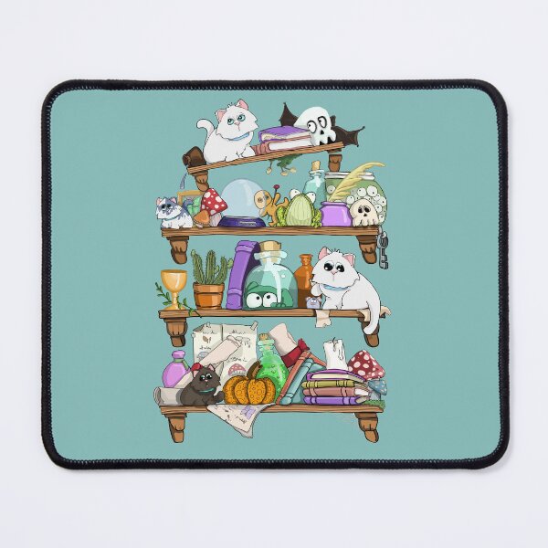 Item preview, Witches bookcase designed and sold by Whimsy Pose Illustrations.