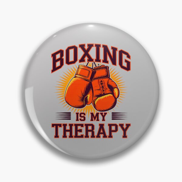 Item preview, Boxing Is My Therapy Sports Quote designed and sold by TheArtOfPat.