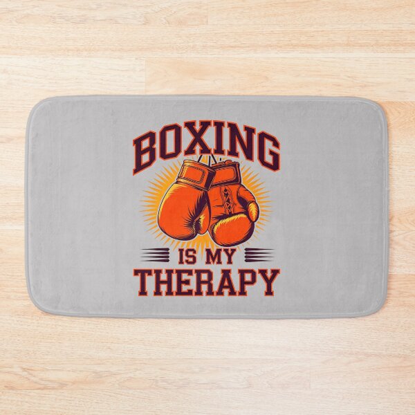 Item preview, Boxing Is My Therapy Sports Quote designed and sold by TheArtOfPat.