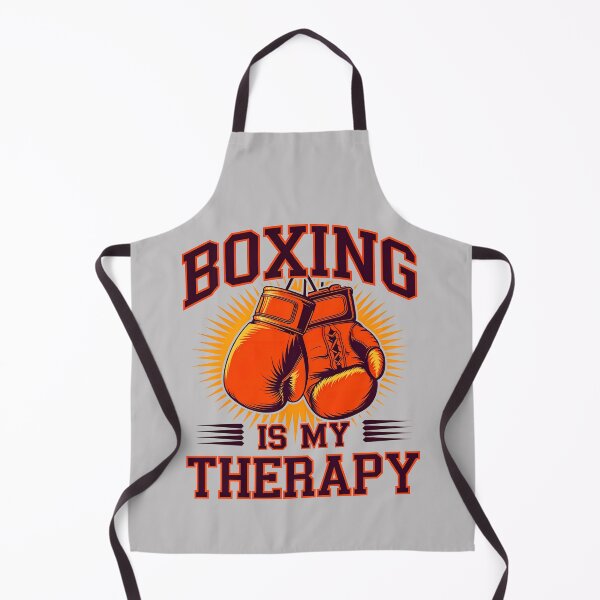 Item preview, Boxing Is My Therapy Sports Quote designed and sold by TheArtOfPat.