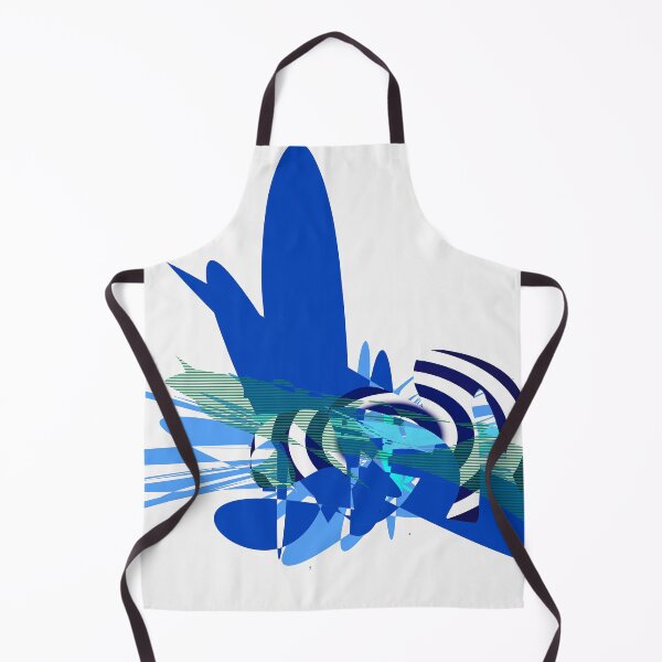 Item preview, Abstract blue artwork designed and sold by Nervakwzk.