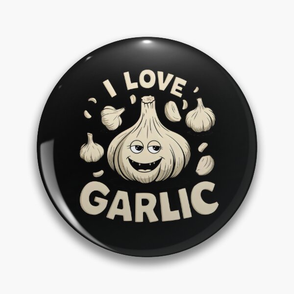 Item preview, Funny Garlic Lover Design - I Love Garlic designed and sold by Prime-Studio.