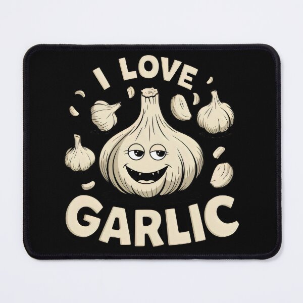 Item preview, Funny Garlic Lover Design - I Love Garlic designed and sold by Prime-Studio.