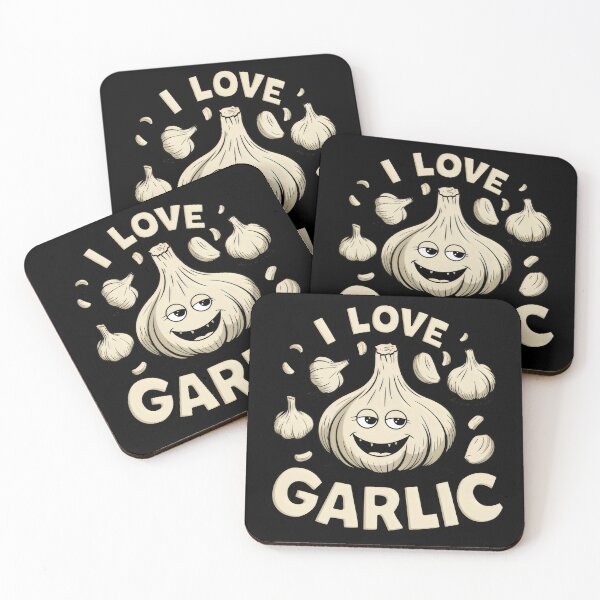 Item preview, Funny Garlic Lover Design - I Love Garlic designed and sold by Prime-Studio.