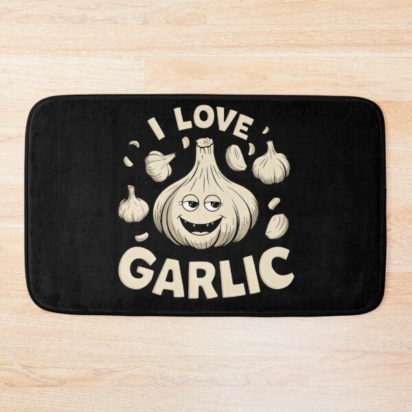 Item preview, Funny Garlic Lover Design - I Love Garlic designed and sold by Prime-Studio.