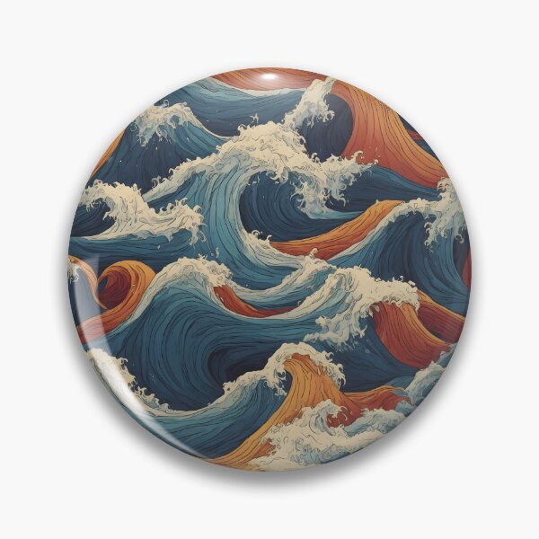 Item preview, Colorful Waves - Artistic Dynamism designed and sold by Fab-Haven.