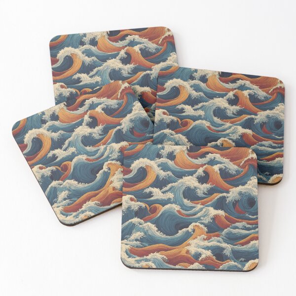Item preview, Colorful Waves - Artistic Dynamism designed and sold by Fab-Haven.