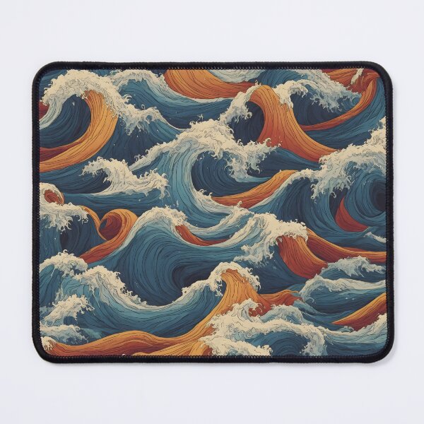 Item preview, Colorful Waves - Artistic Dynamism designed and sold by Fab-Haven.
