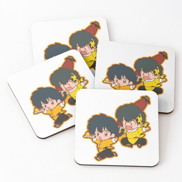 Item preview, Ranma 1/2: Ranma Saotome & Ryoga Hibiki Chibi designed and sold by GroupieClub.
