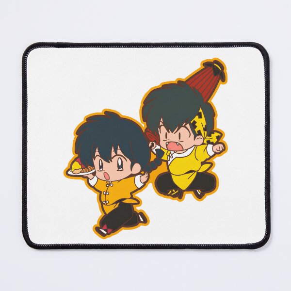 Item preview, Ranma 1/2: Ranma Saotome & Ryoga Hibiki Chibi designed and sold by GroupieClub.