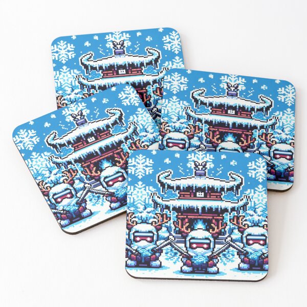 Item preview, 8-Bit Reindeer Winter Guardians designed and sold by Imaginarium of Chaos falcon88 .