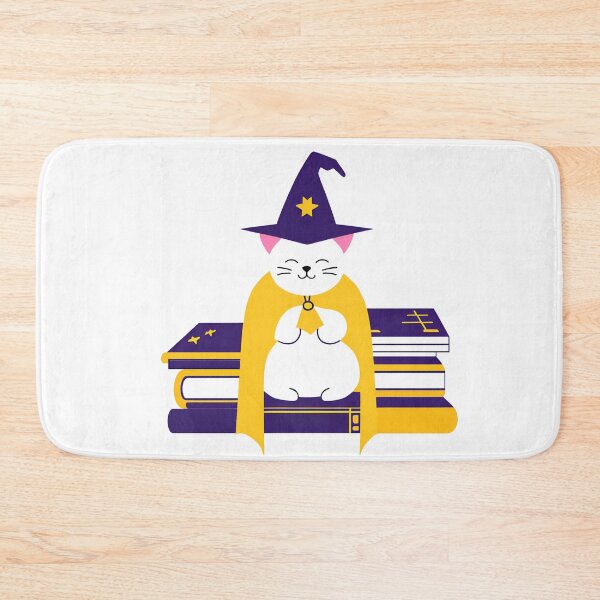Item preview, The Yellow Magical Cat Wizard  designed and sold by MarCreativArt.