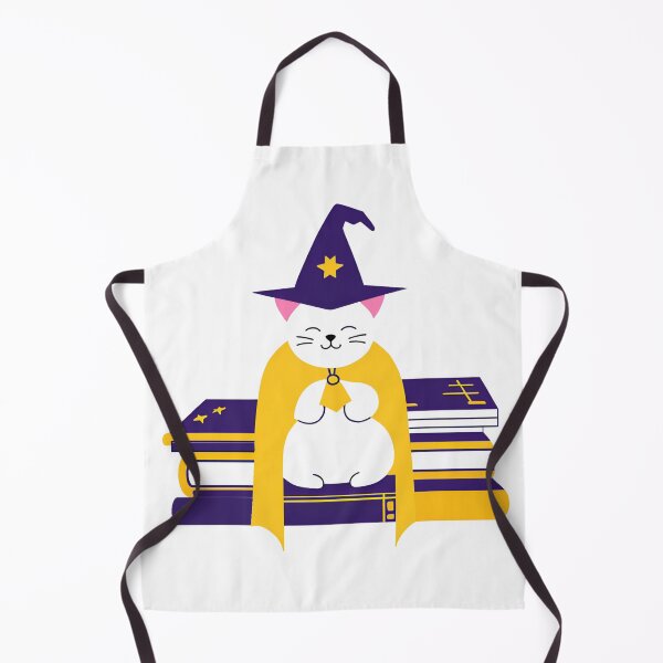 Item preview, The Yellow Magical Cat Wizard  designed and sold by MarCreativArt.