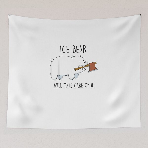 Item preview, CN We Bare Bears Ice Bear Will Take Care Of It designed and sold by thompsonui.