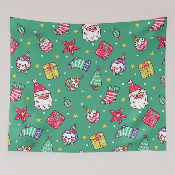 Item preview, Festive Grumpy Pug designed and sold by JonysCreativeDesigns.