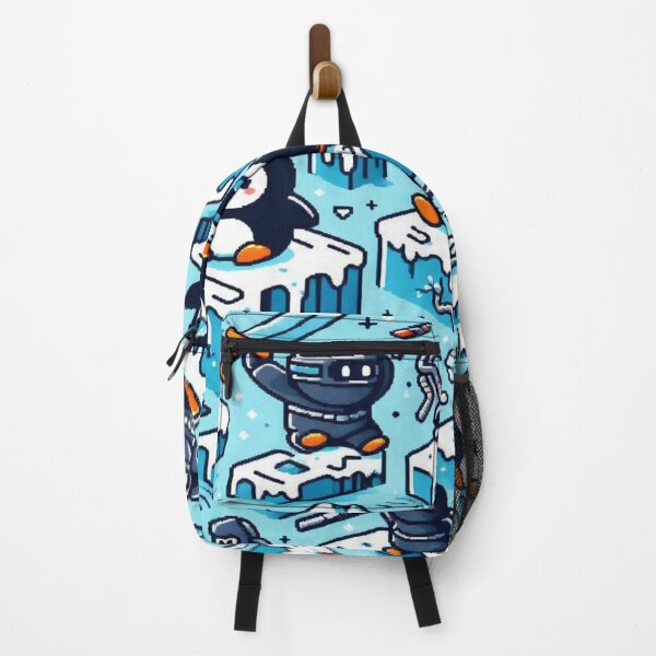 Item preview, Penguin Glacier Ninja Pattern designed and sold by Imaginarium of Chaos falcon88 .