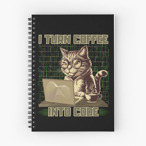 Item preview, Convierto el café en código humor del programador designed and sold by ketkacreations.
