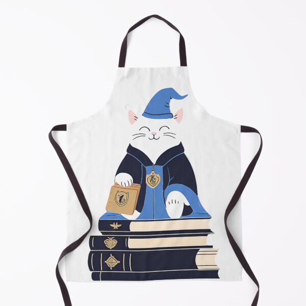 Item preview, The Blue Magical Cat Wizard  designed and sold by MarCreativArt.
