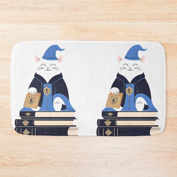 Item preview, The Blue Magical Cat Wizard  designed and sold by MarCreativArt.
