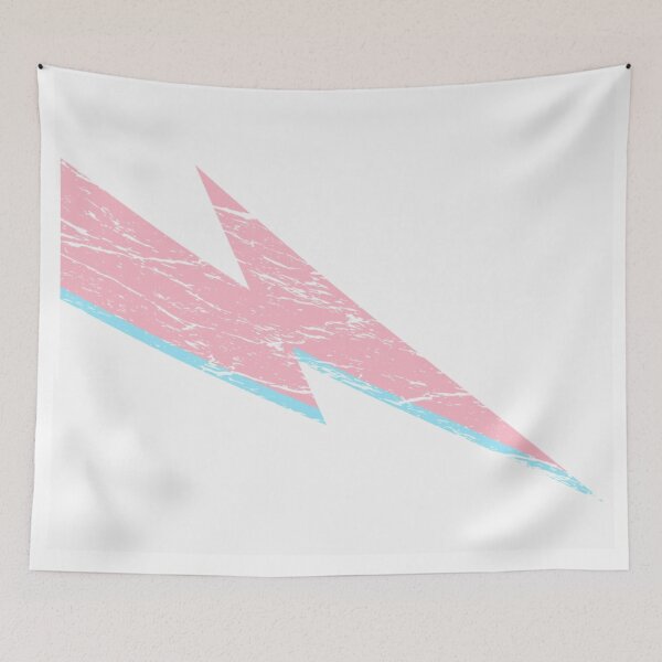 Item preview, david bowie aladdin sane symbol throw blanket designed and sold by Maypire.