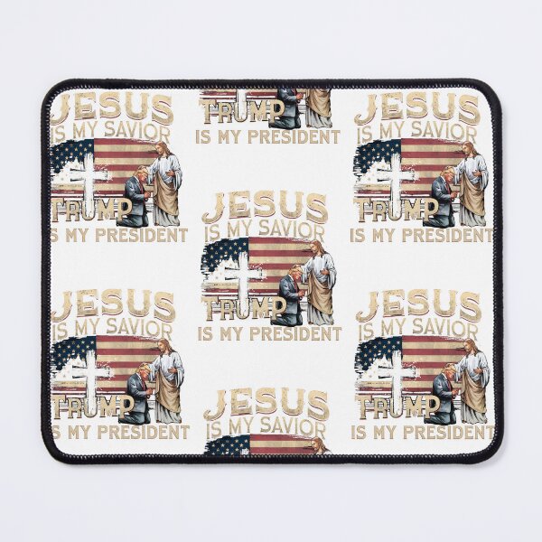 Item preview, Jesus Is My Savior, Trump Is My President designed and sold by Tiffany Roy.