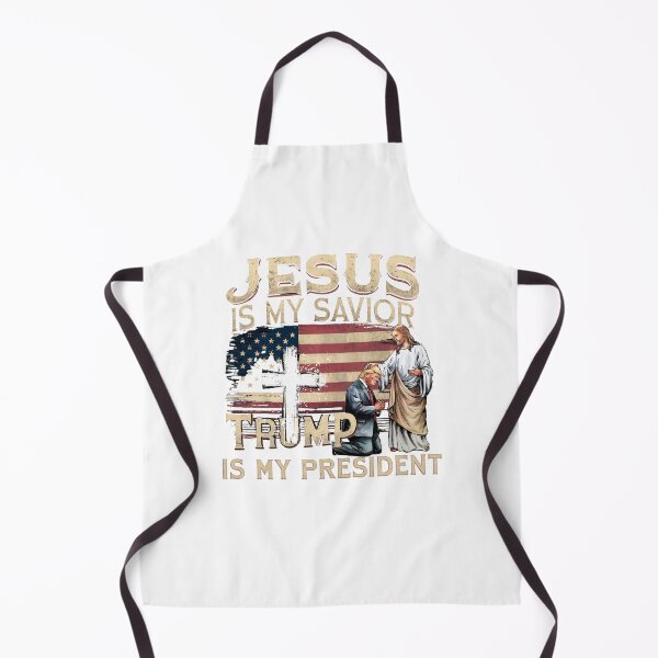 Item preview, Jesus Is My Savior, Trump Is My President designed and sold by Roy & Tiffany.