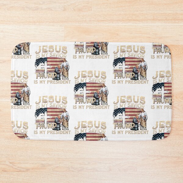 Item preview, Jesus Is My Savior, Trump Is My President designed and sold by Roy & Tiffany.
