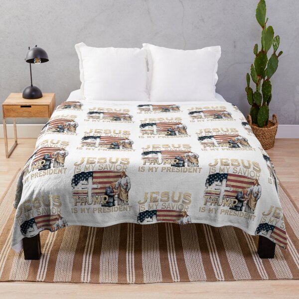 Item preview, Jesus Is My Savior, Trump Is My President designed and sold by Roy & Tiffany.