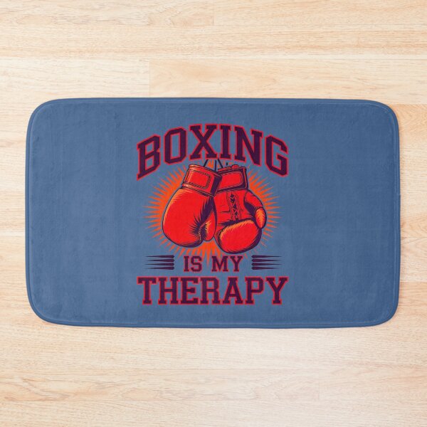 Item preview, Boxing Is My Therapy Sports Quote designed and sold by TheArtOfPat.