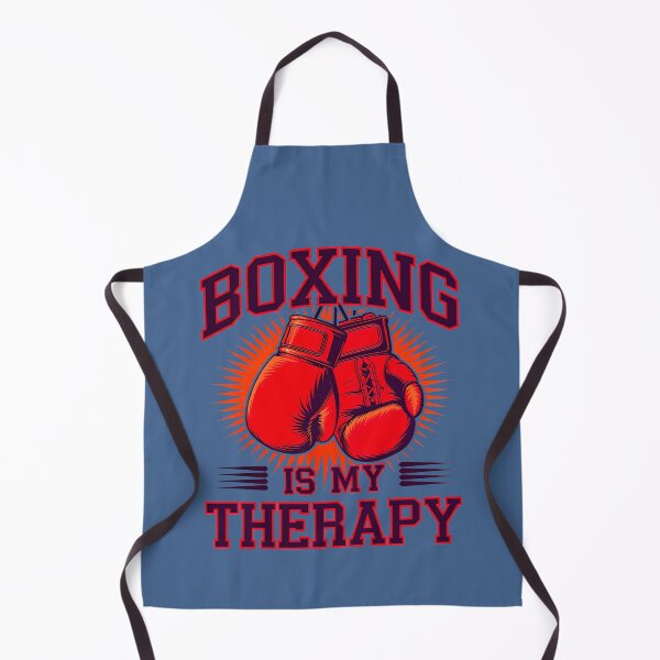 Item preview, Boxing Is My Therapy Sports Quote designed and sold by TheArtOfPat.